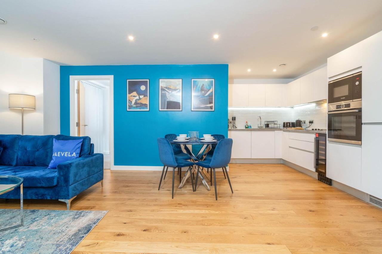 Maevela Apartments - Luxury Broad St Apartment - 2 Bed, 2 Bath - City Centre/Cube/Mailbox - With Underground Parking ✓- L Shape Sofa, Large 50 Inch Smart Tv With Free Netflix & Wifi Birmingham Zewnętrze zdjęcie